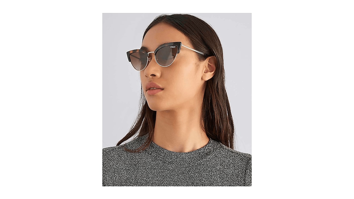 Vogue Eyewear Top Dark Havana/Pale Gold Sunglasses ® | Free  Shipping