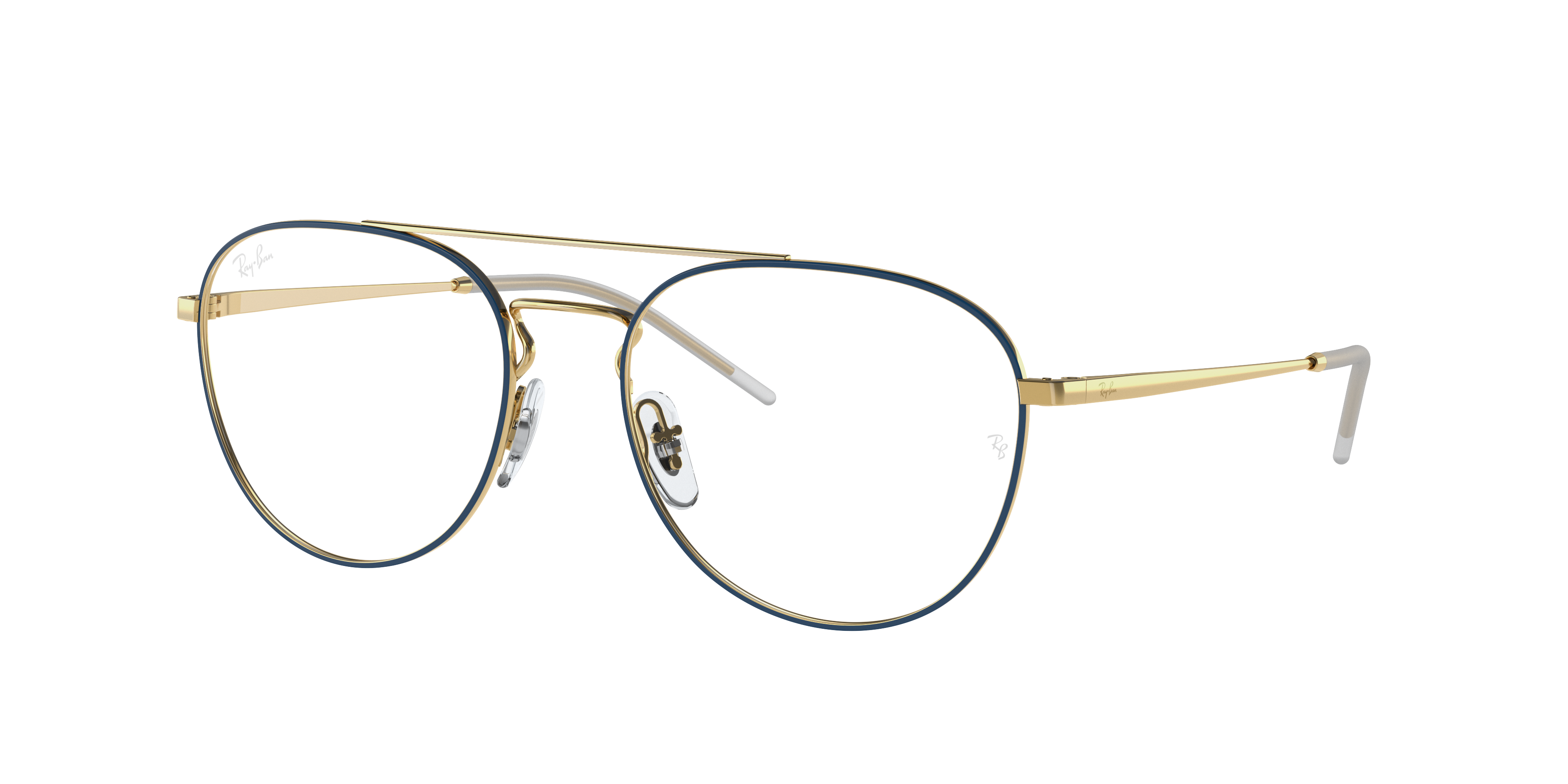 Ray-Ban RB6414 Silver Eyeglasses | Glasses.com® | Free Shipping