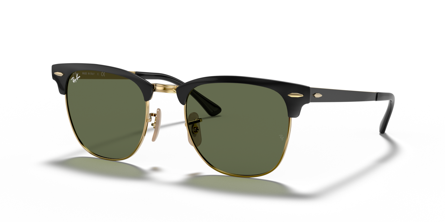 Ray-Ban Black On Gold Sunglasses ® | Free Shipping