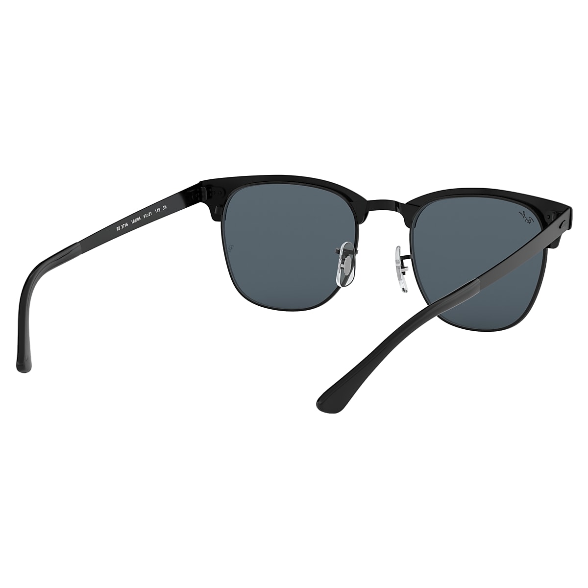 Ray ban black metal clubmaster online