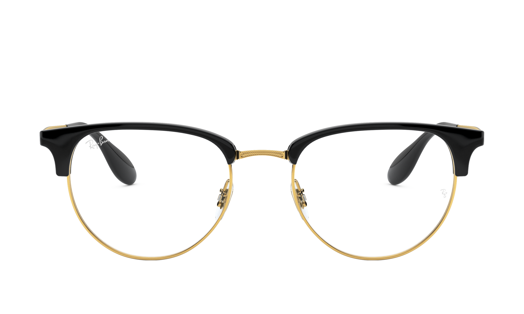 black and gold ray ban prescription glasses