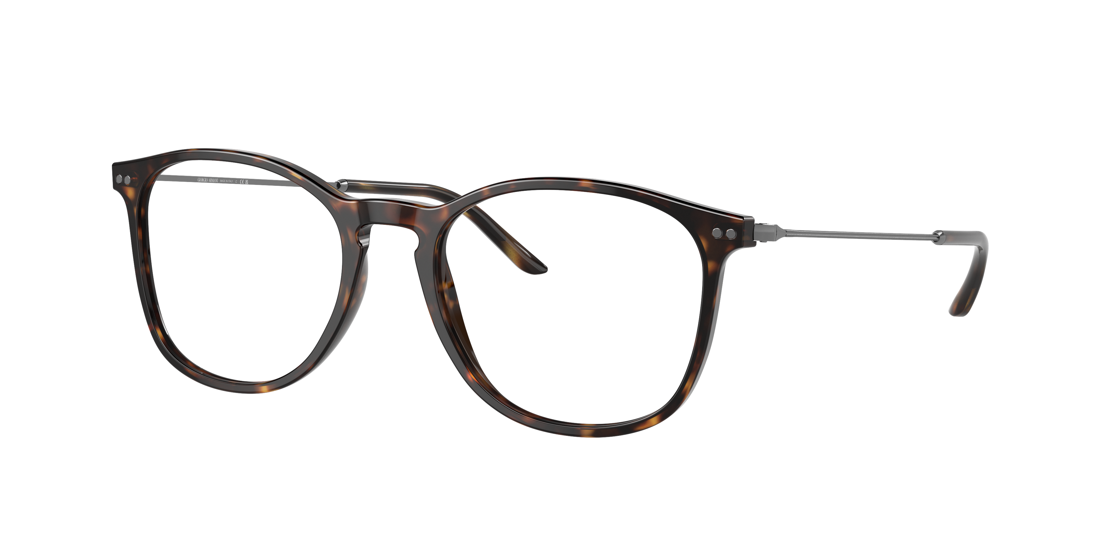 Giorgio Armani AR7160 Dark Havana Eyeglasses | Glasses.com® | Free Shipping