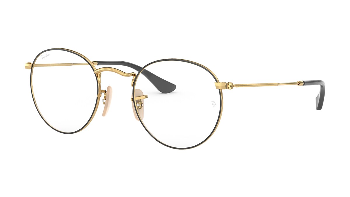 海外から輸入 Eyeglasses Ray-Ban Free | Optics Metal Round RB3447V メガネ・老眼鏡