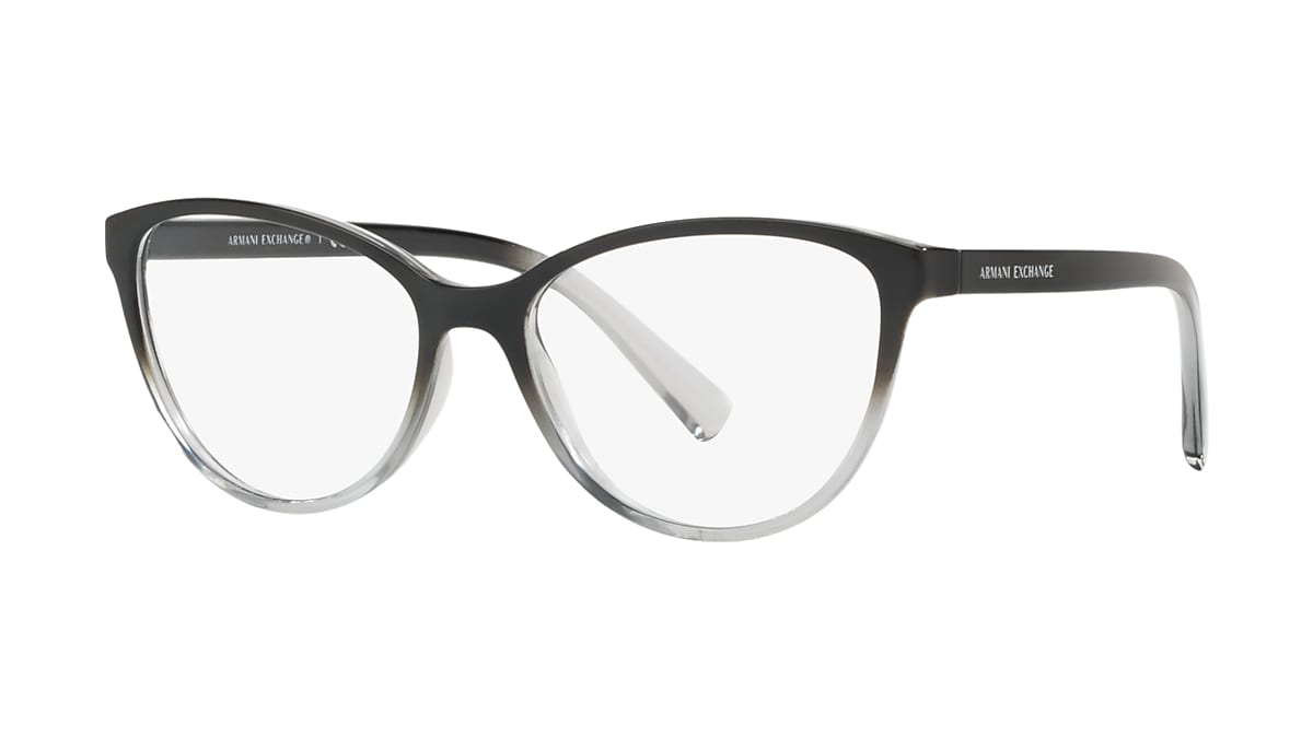 Armani Exchange Black Grey Eyeglasses Glasses Free Shipping