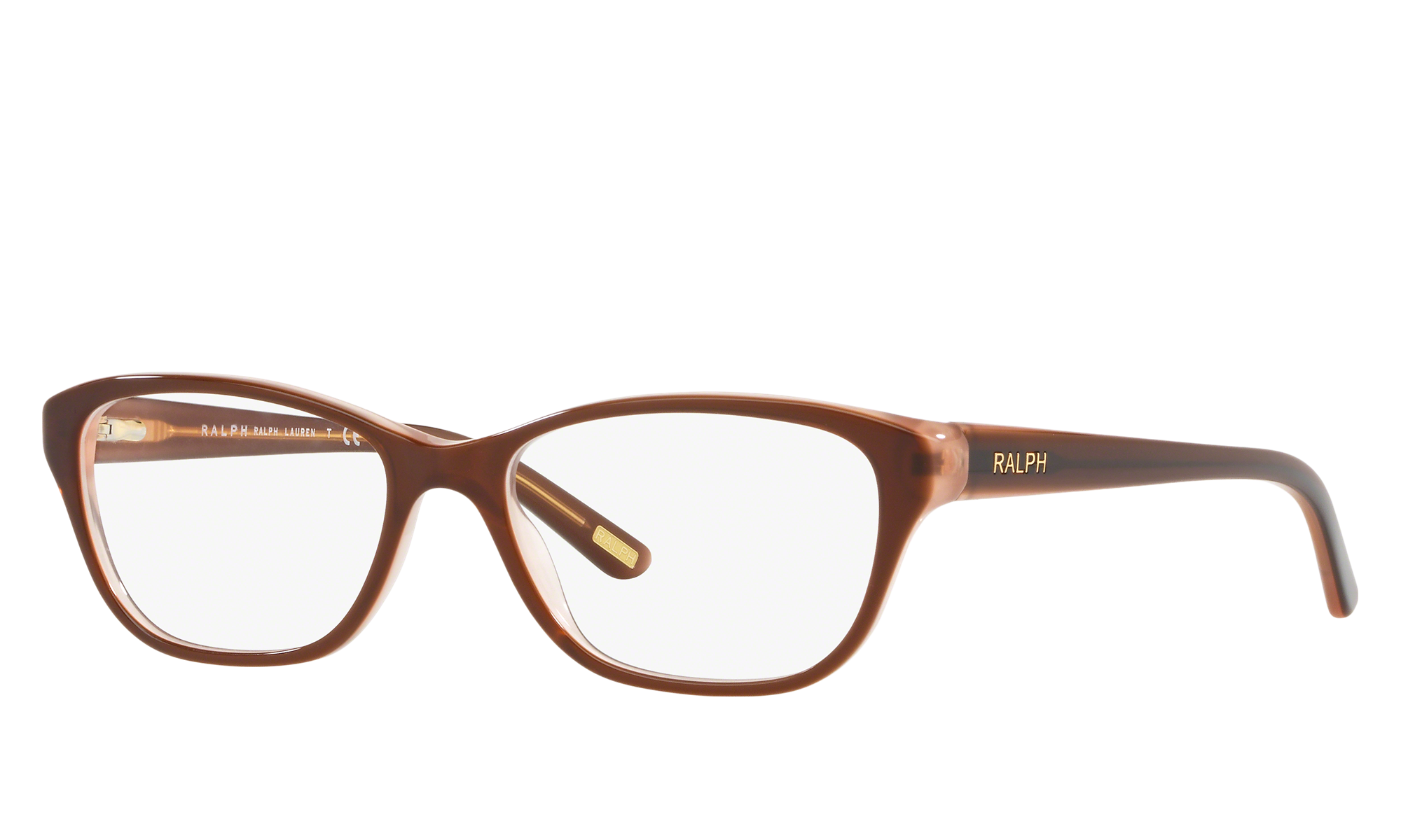 Ralph by Ralph Lauren RA7020 Brown Eyeglasses Free Shipping