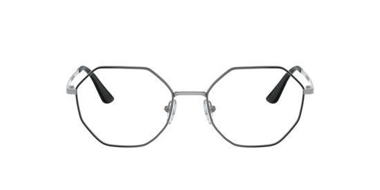 Vogue Eyewear Top Black/Matte Silver Eyeglasses | Glasses.com® | Free Shipping Vogue Eyewear Top Black/Matte Silver Eyeglasses | Glasses.com® | Free Shipping