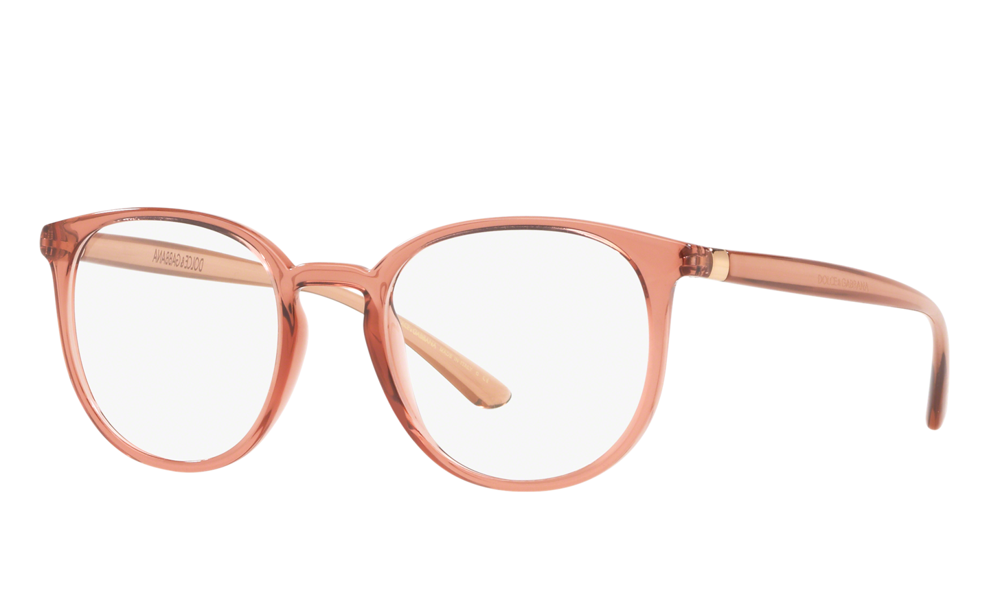 dolce gabbana transparent glasses
