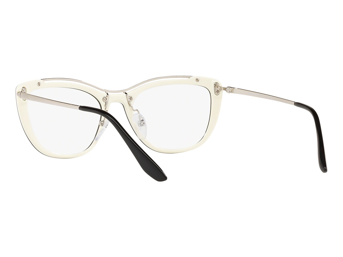 Prada Black/Ivory Eyeglasses ® | Free Shipping