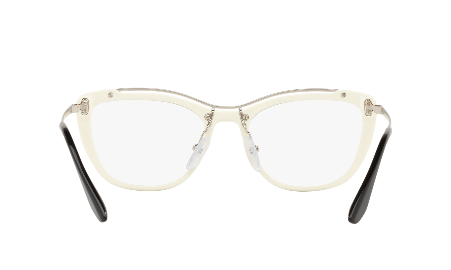 Prada Black/Ivory Eyeglasses ® | Free Shipping