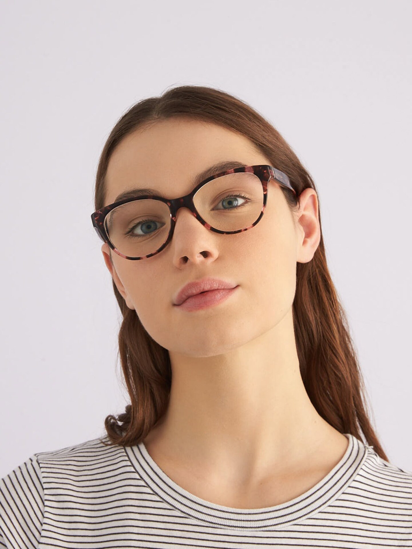 Ralph lauren store pink tortoise glasses