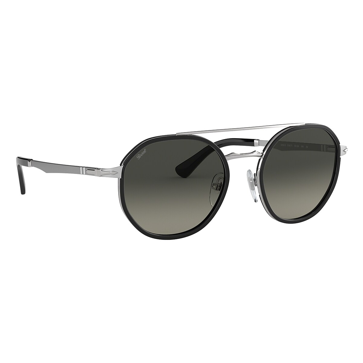 Persol 0PO2496 Aviator - Silver/Green Polar - 0PO2496