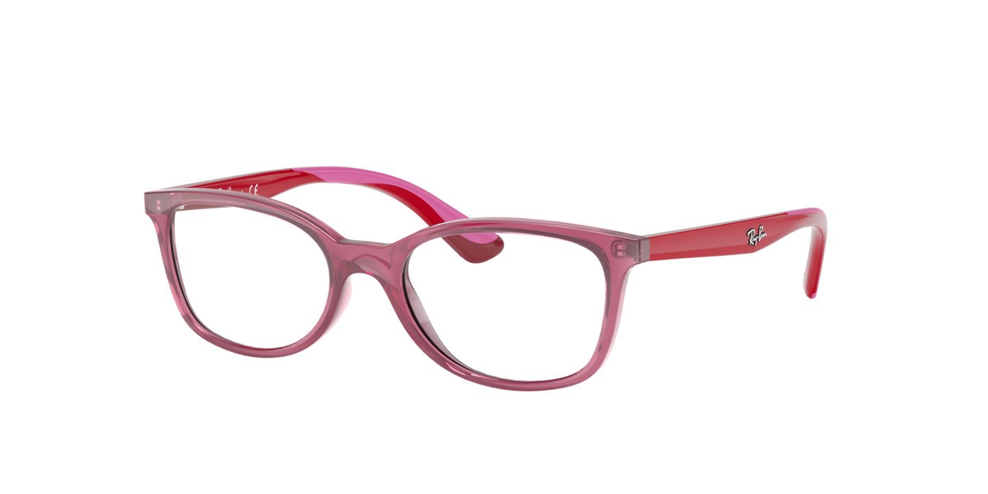 Ray-Ban RB1586 Optics Kids Transparent Red