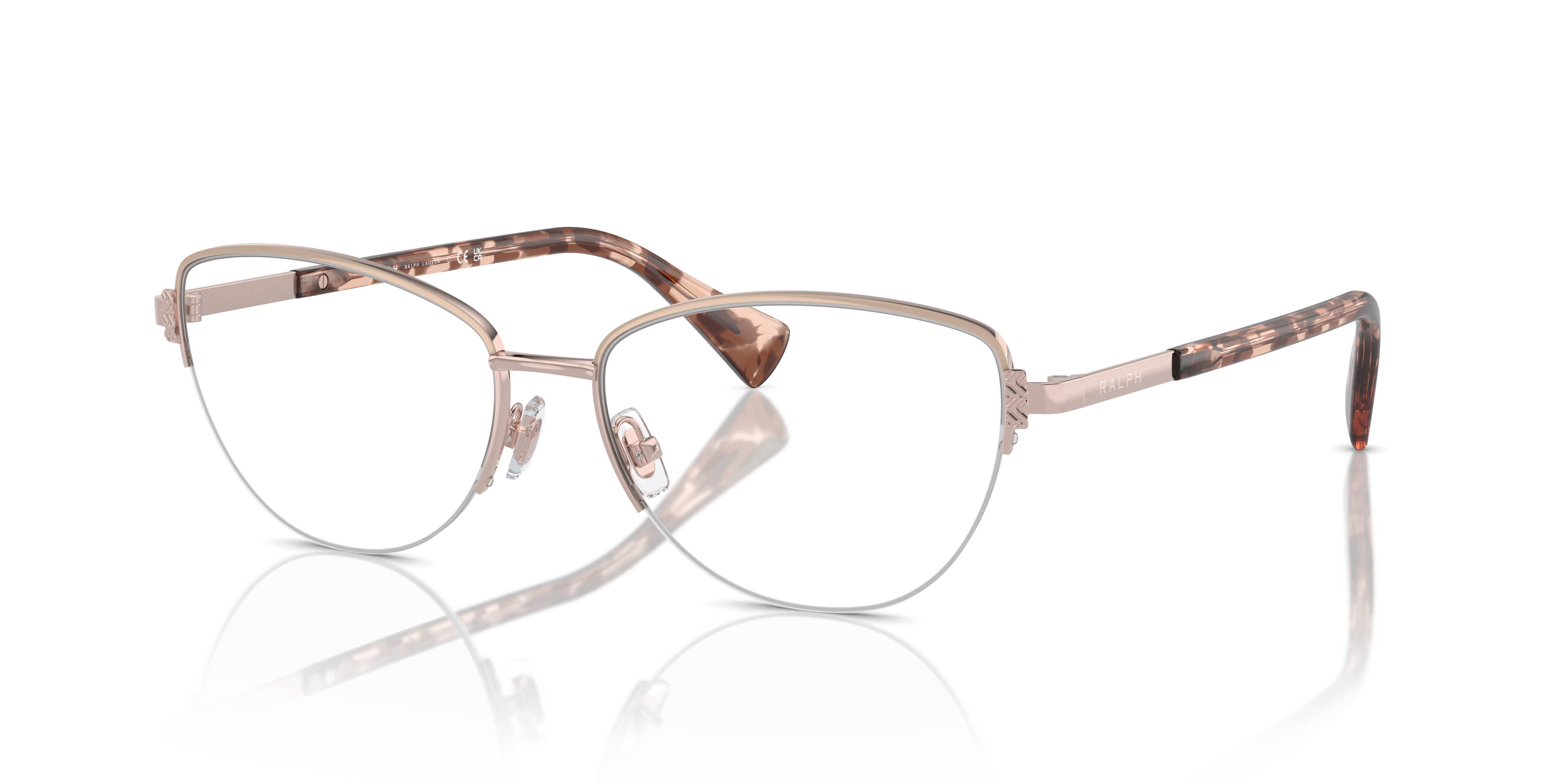 EAN 8056262019085 product image for Ralph by Ralph Lauren Unisex Ra6059 Shiny Rose Gold Size: Standard | upcitemdb.com