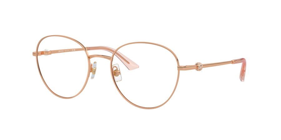 BRAND sold NEW JIMMY CHOO JC181 14B Havana/Rose Gold Women Eyeglasses