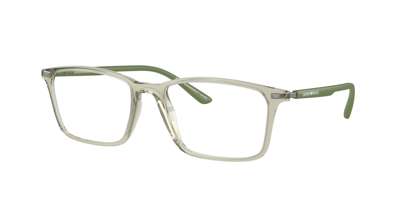 Emporio Armani EA3237 Shiny Transparent Green