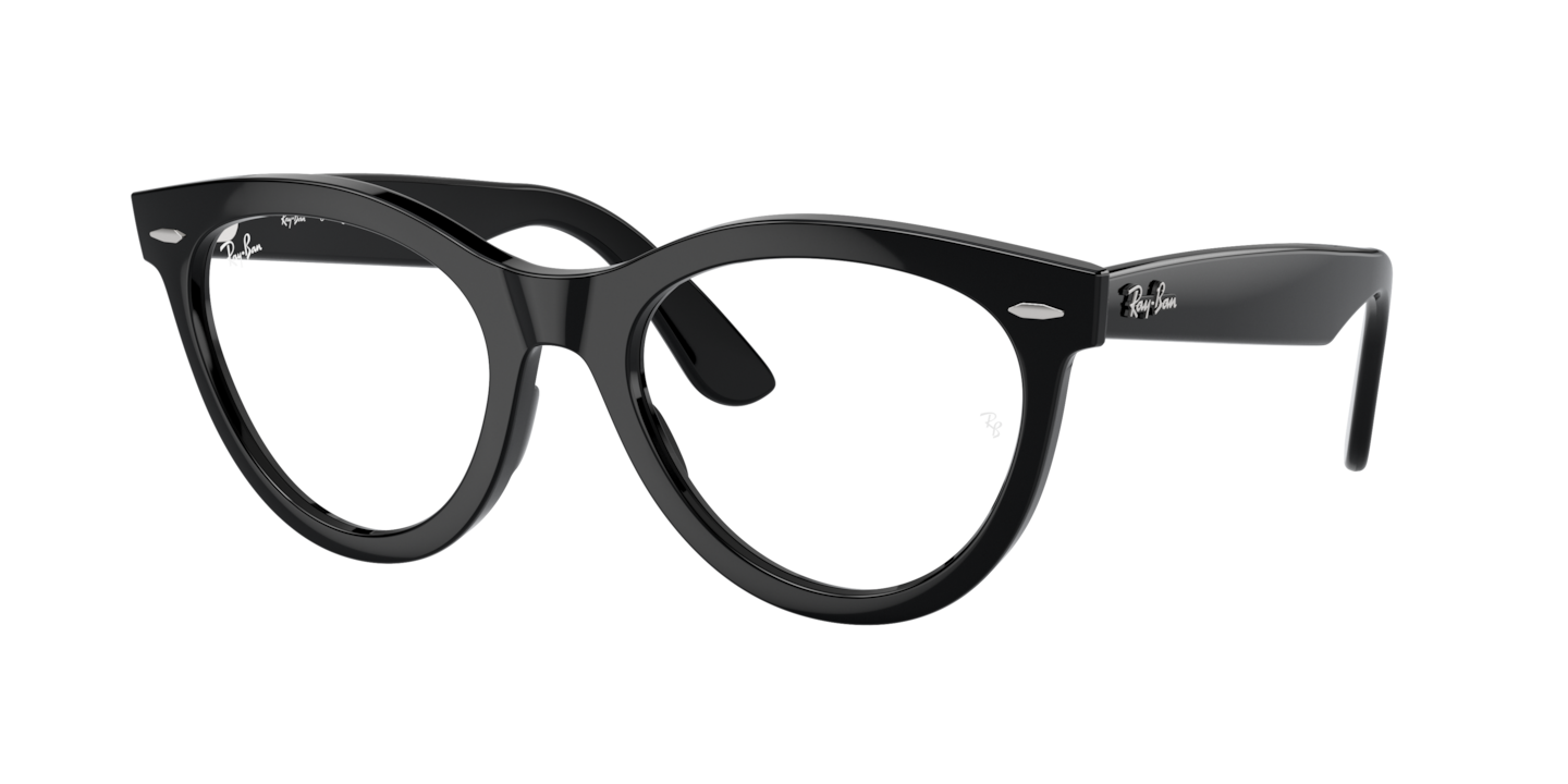 Ray-Ban RB2241V Wayfarer Way Optics Black Eyeglasses | Glasses.com ...