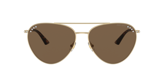 サングラス JIMMY CHOO Woman Sunglasses Gold 0JC4002B PALE Sunglasses Jimmy Choo JC4002B | Free Shipping | Glasses.com®
