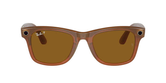 Ray-Ban | Meta Wayfarer Ray-Ban Caramel