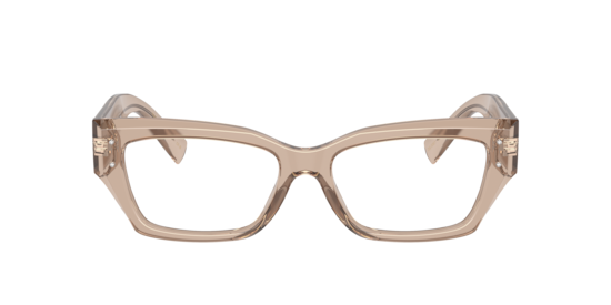 DG3387 Dolce & Gabbana Transparent Camel