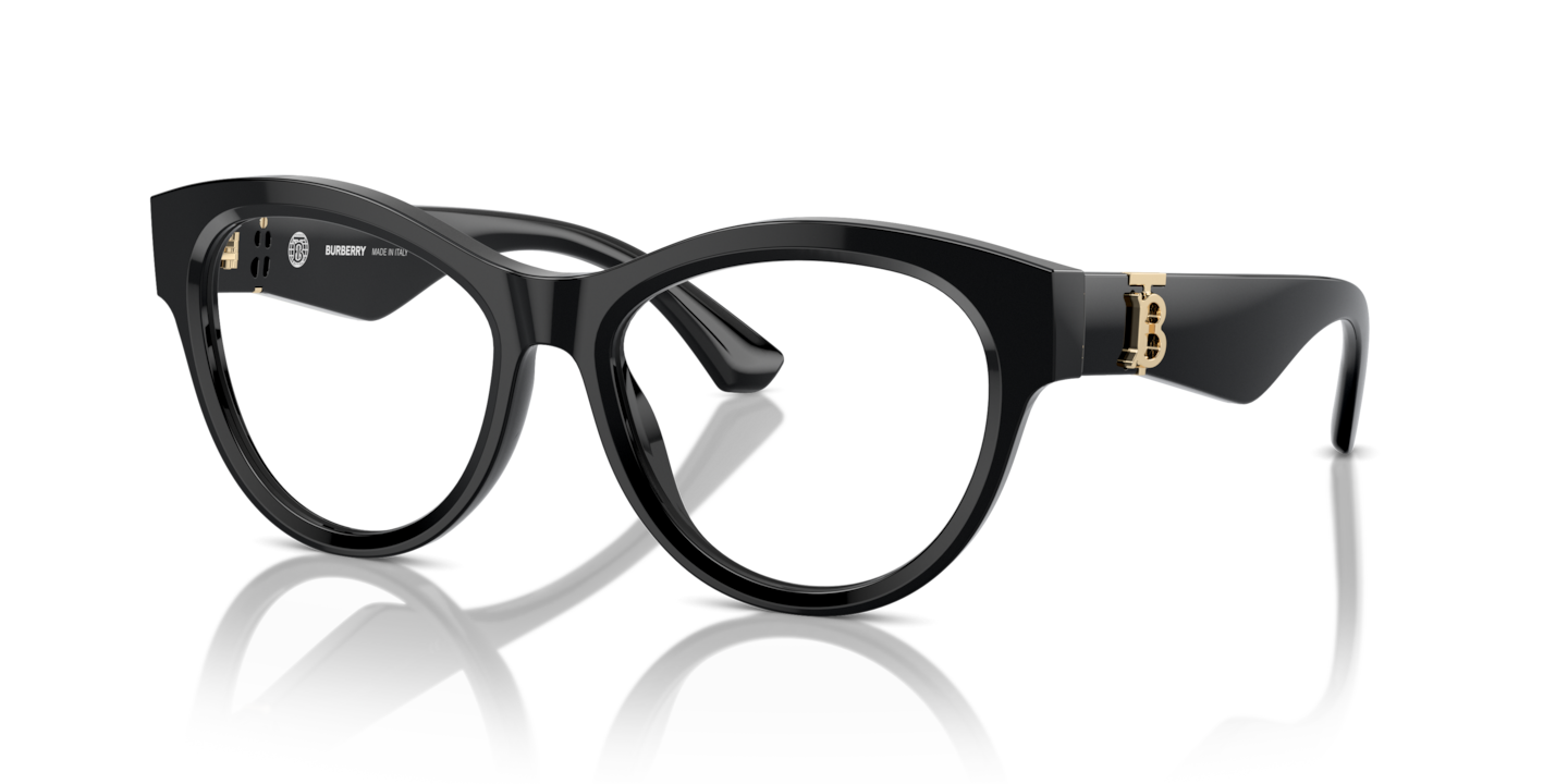 Burberry Black Eyeglasses | Glasses.com® | Free Shipping