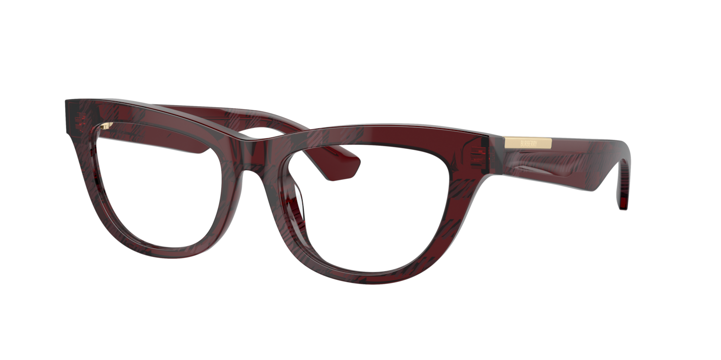 Red burberry frames online