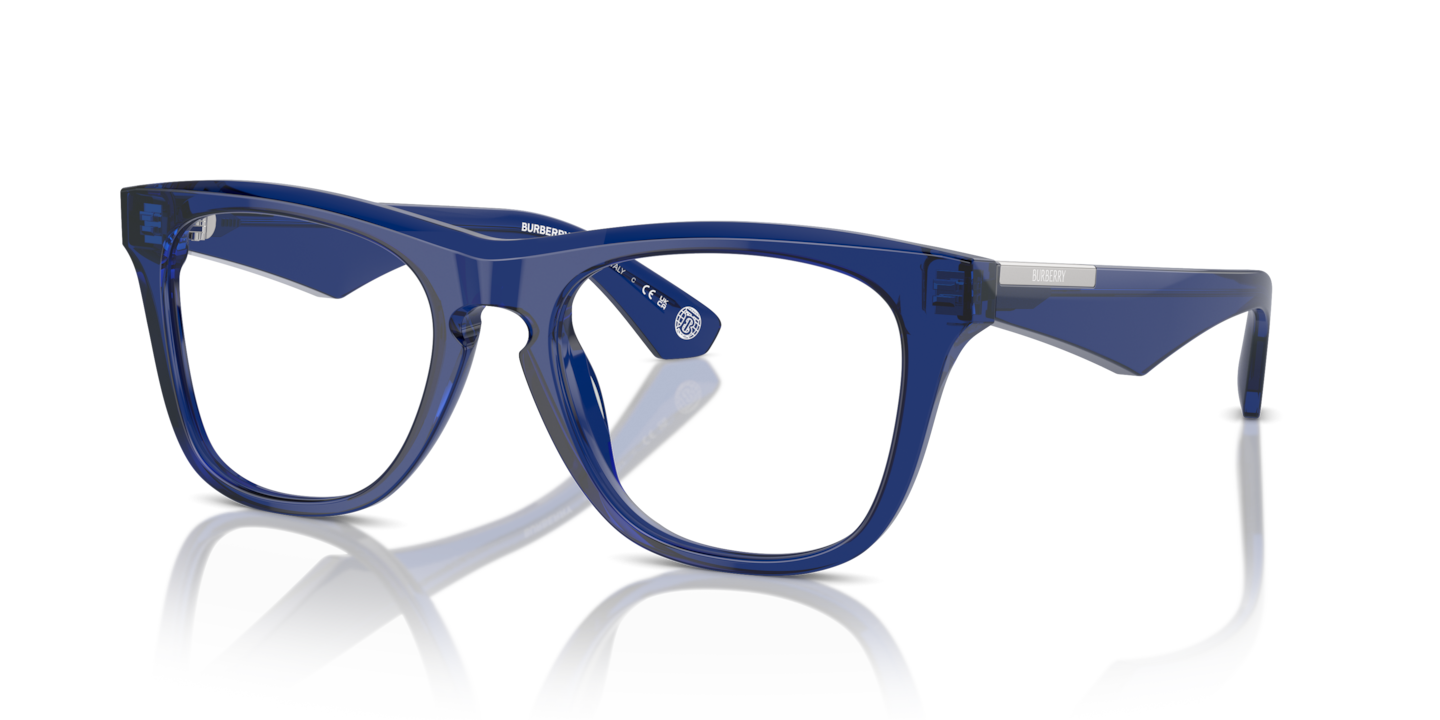 Burberry glasses blue on sale