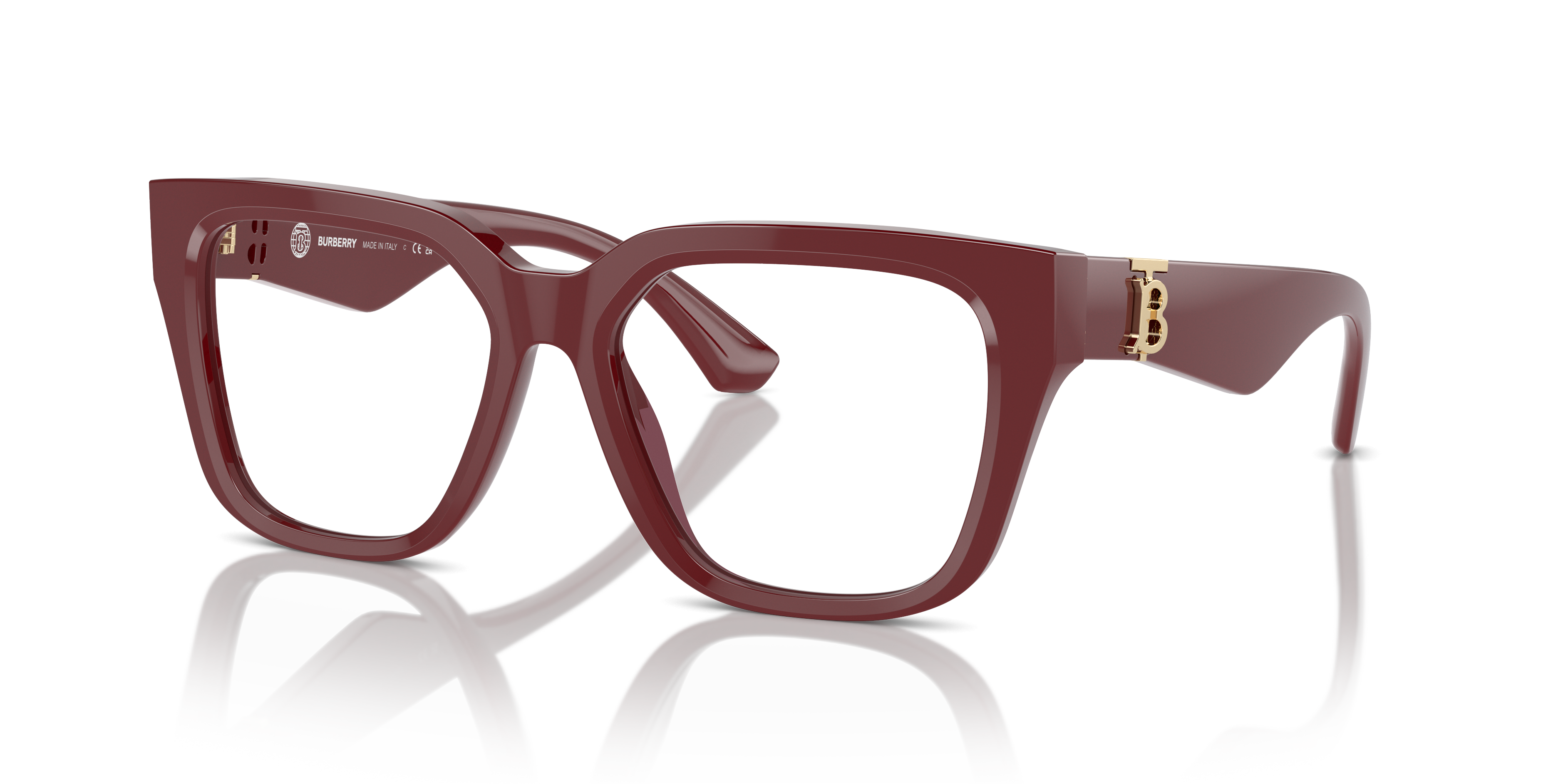 burberry burgundy eyeglasses