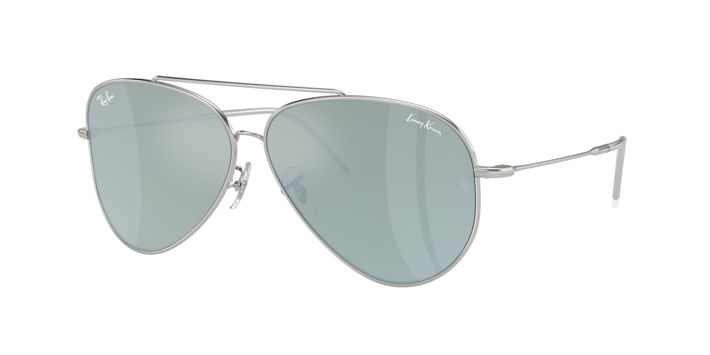Ray-Ban RBR0101S Lenny Kravitz X Aviator Reverse Silver