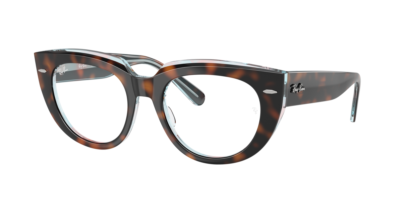 Ray-Ban RB5586 Doreen Optics Dark Havana On Multicolor