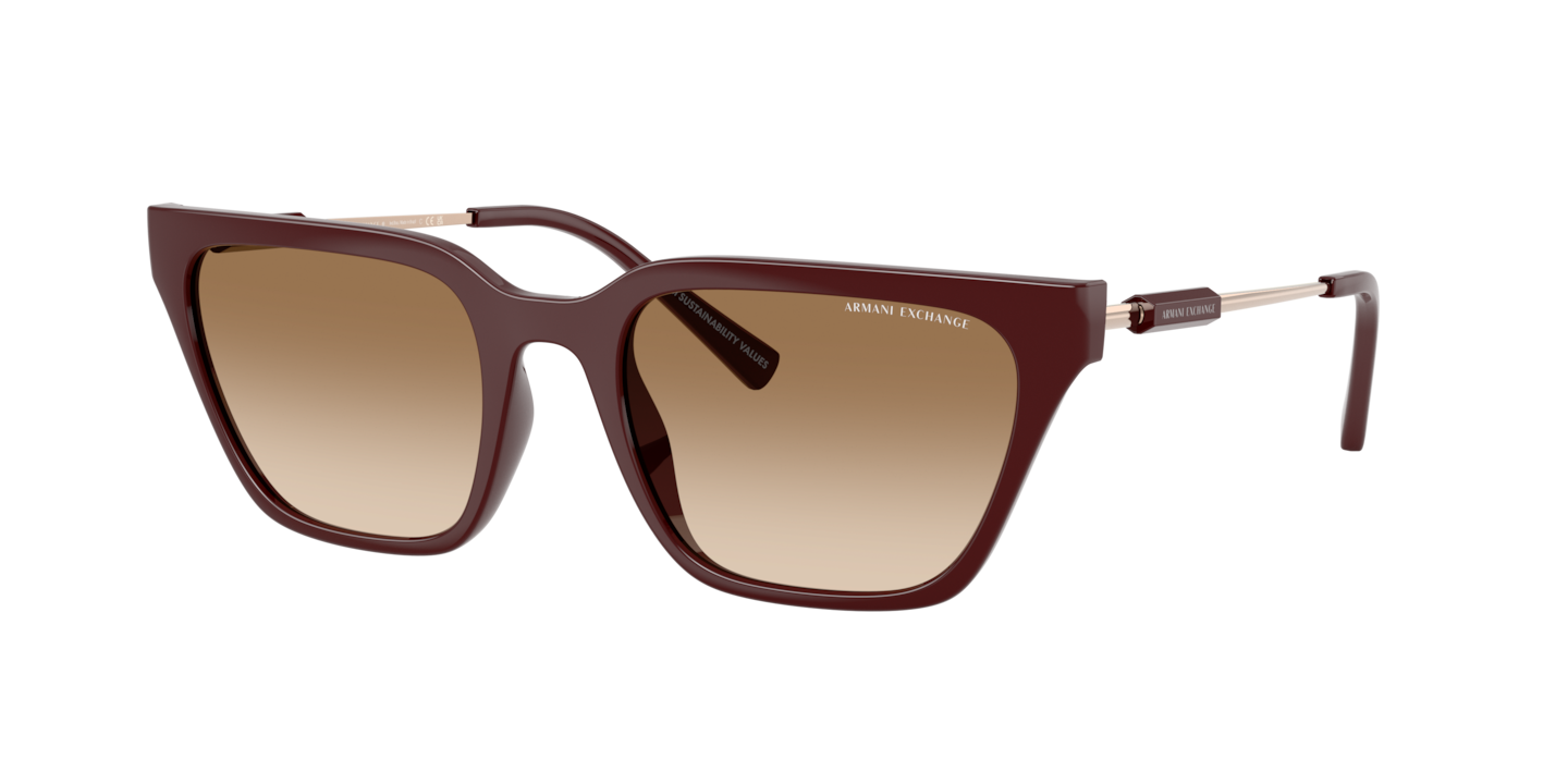 Armani Exchange AX4158S Shiny Bordeaux