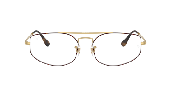 RB6545 Explorer V Optics Ray-Ban Matte Havana On Matte Arista Gold