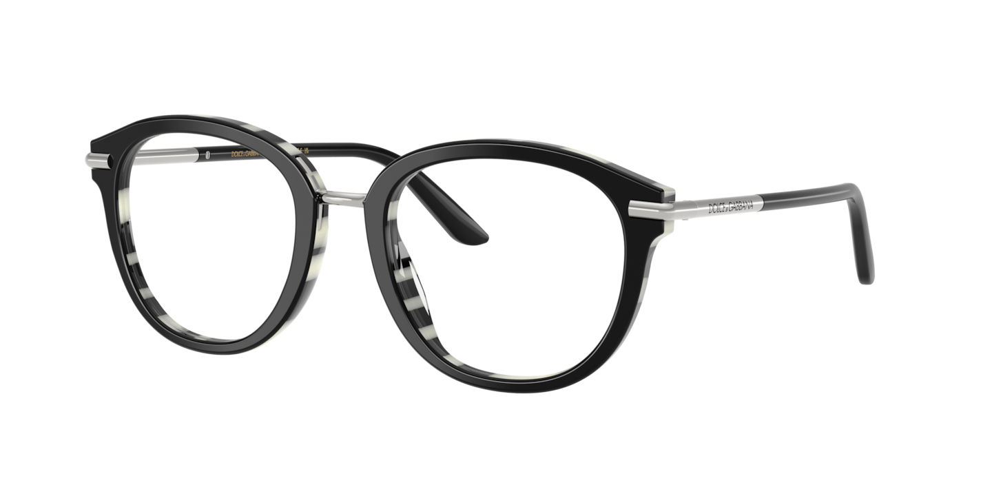 Dolce & Gabbana DG3410 Top Black On Zebra