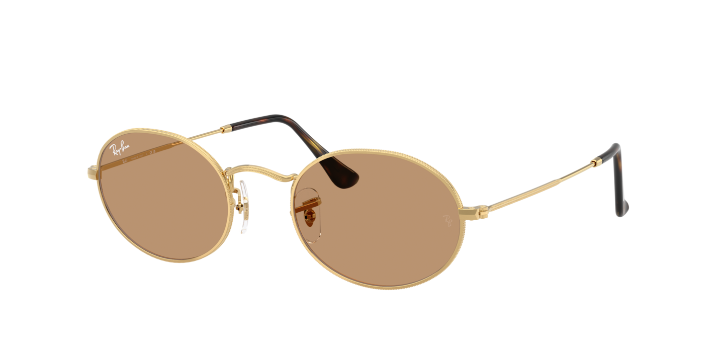 Ray-Ban RB3547 Oval Metal Summer Capsule Arista Gold