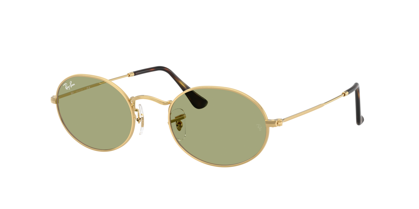Ray-Ban RB3547 Oval Metal Summer Capsule Arista Gold