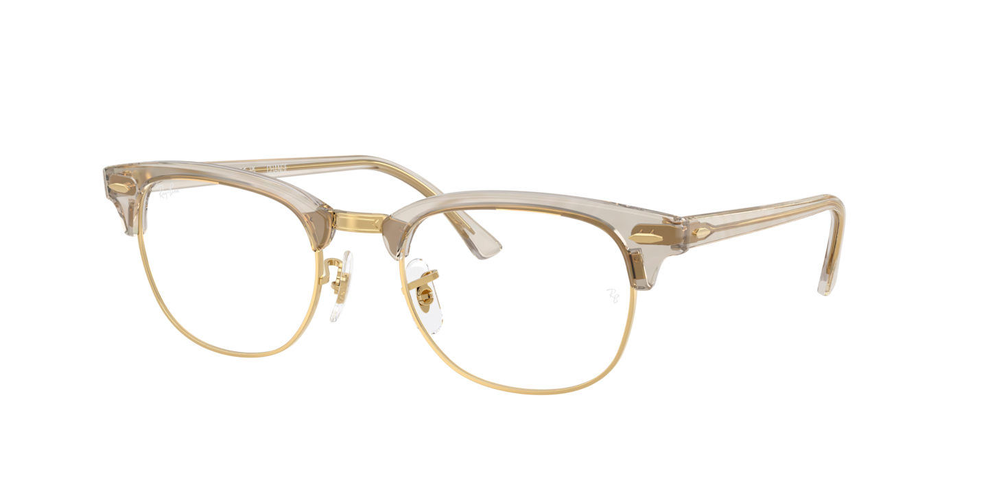 Ray-Ban RB5154 Clubmaster Optics Change Photo Waves Grey