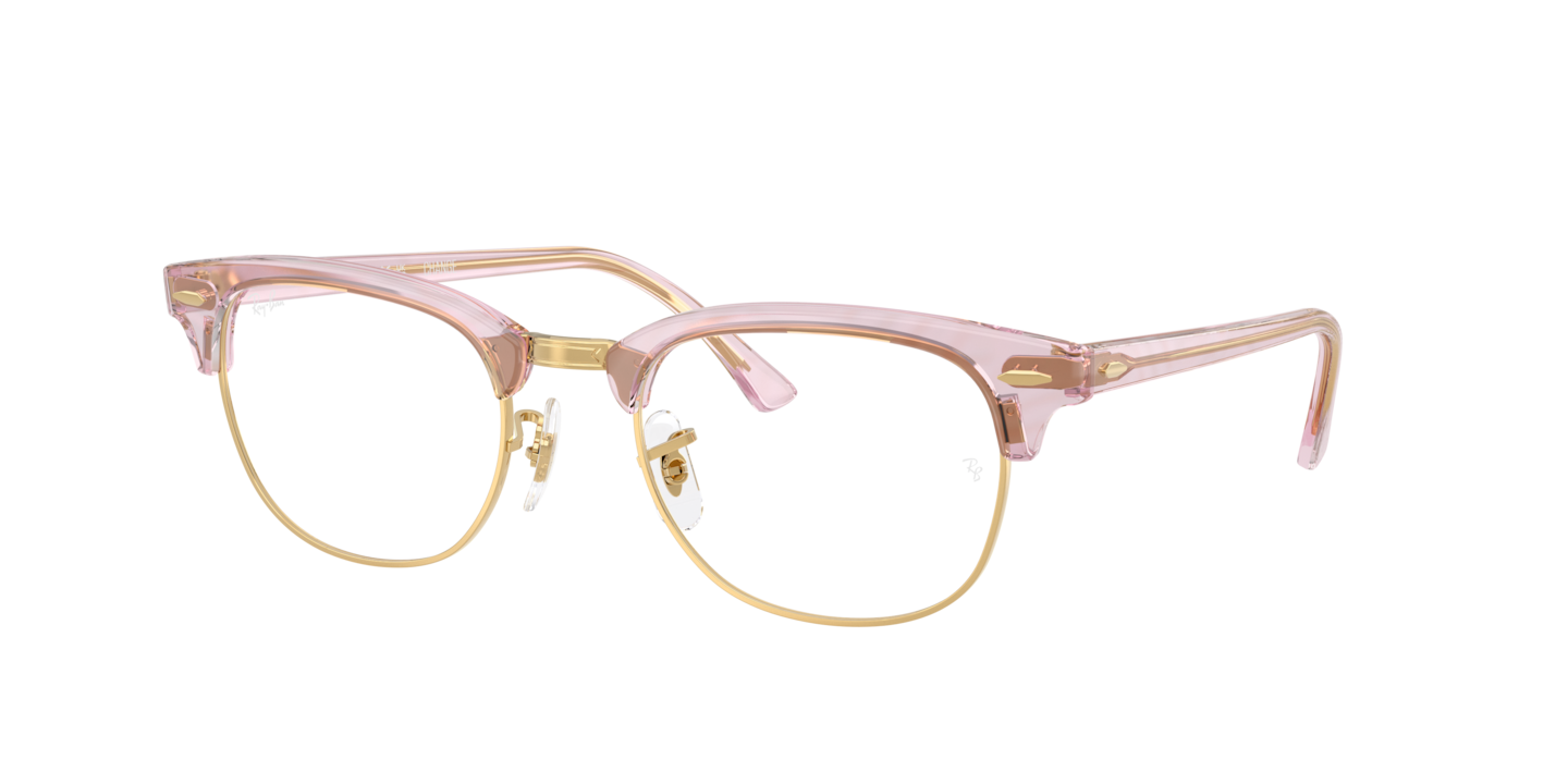 Ray-Ban RB5154 Clubmaster Optics Change Photo Waves Purple