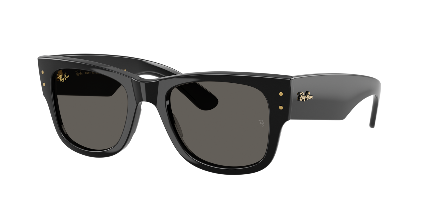 Ray-Ban RB0840S Mega Wayfarer Blacked Out Collection Black