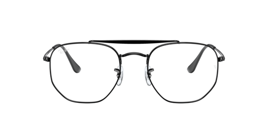 Ray-Ban RB3648V Marshal Optics Black Eyeglasses | Glasses.com® | Free ...