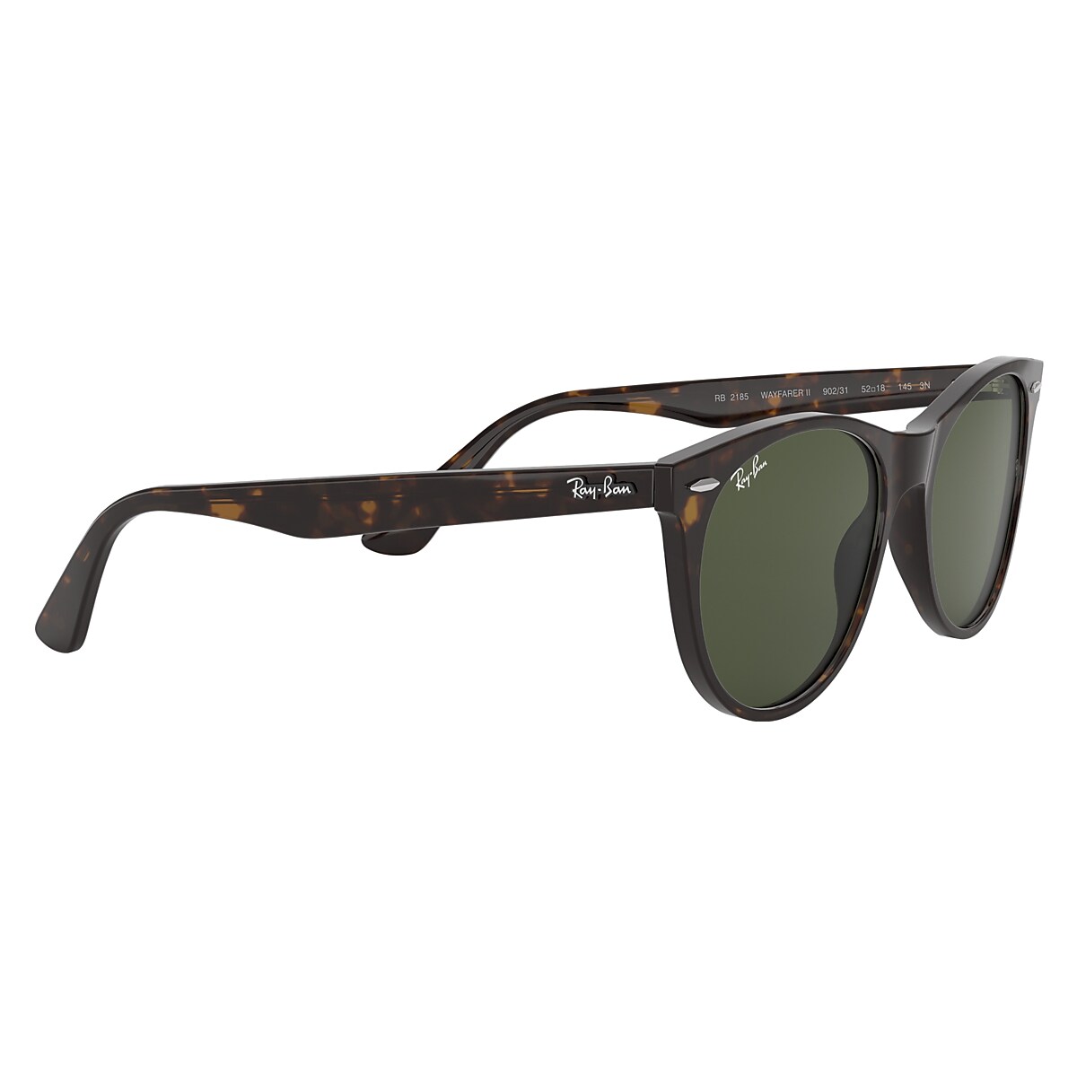 Amazon.com: Ray-Ban RB2185 Wayfarer II Round Sunglasses