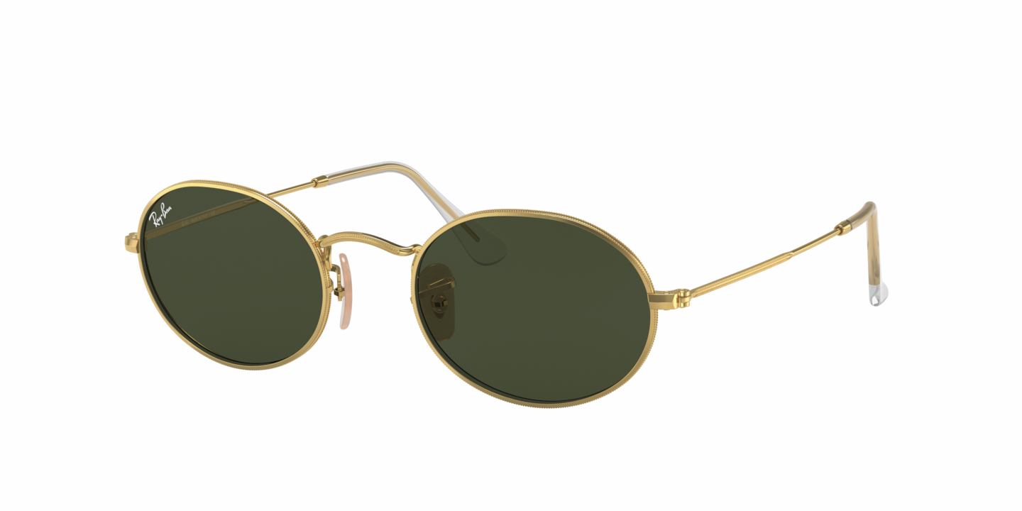 Ray-Ban RB3547 Oval Gold
