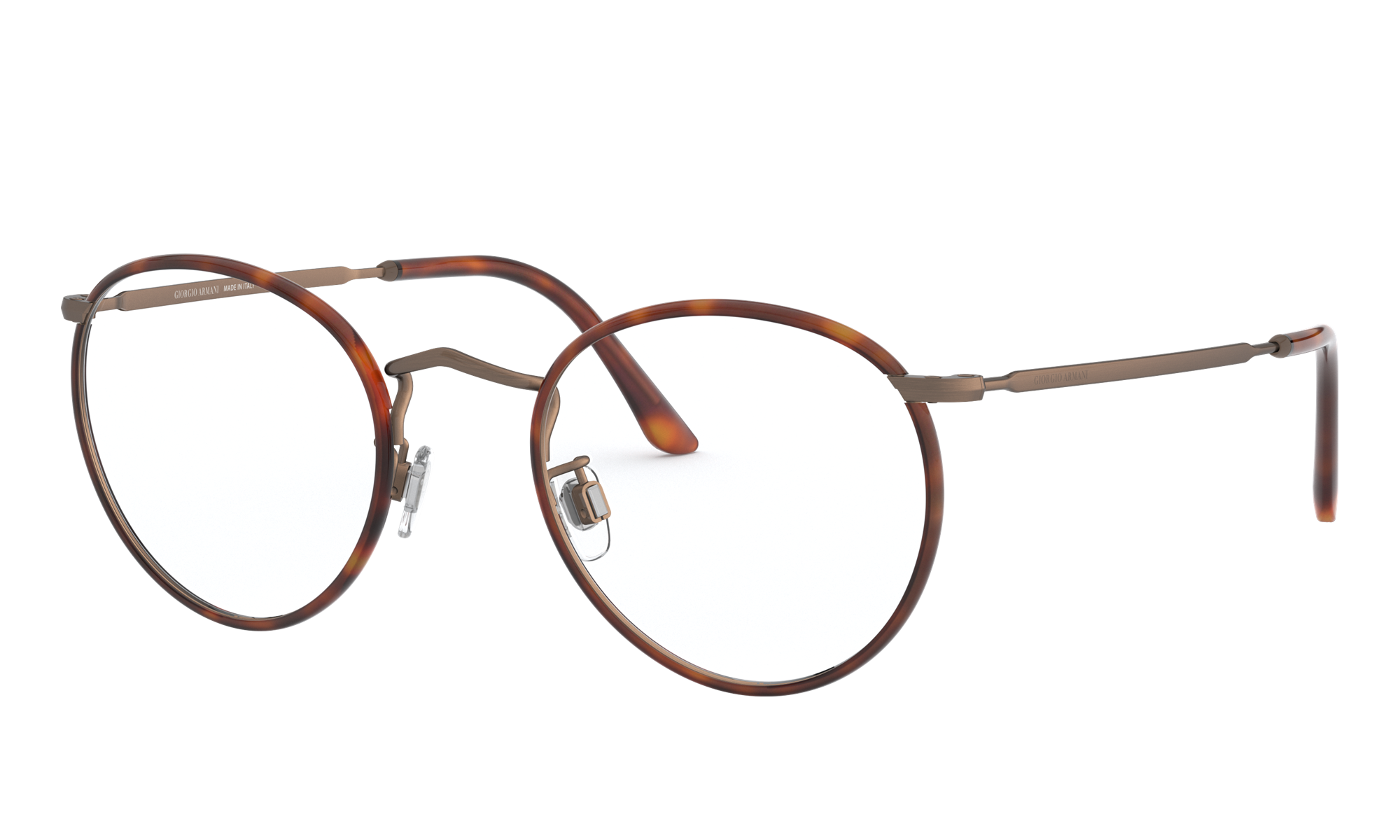 Armani AR 112MJ Havana Brushed Bronze Eyeglasses