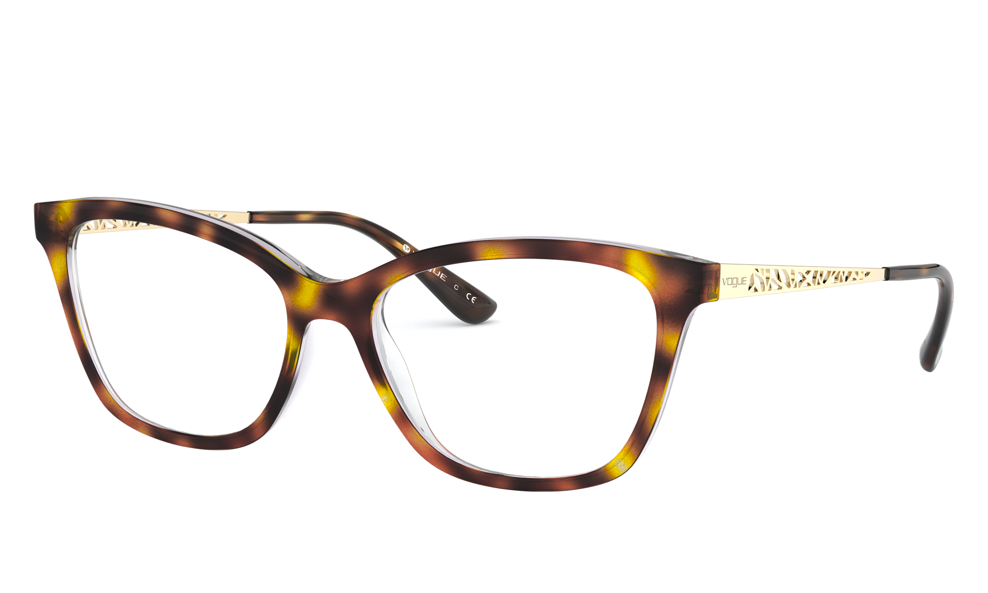 Vogue Eyewear VO5285 Violet Eyeglasses | Glasses.com® | Free Shipping
