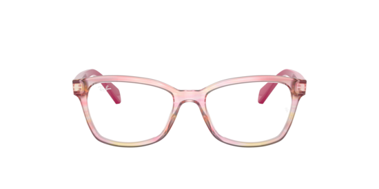 RB1591 Optics Kids Ray-Ban Striped Fuxia