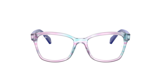 RB1591 Optics Kids Ray-Ban Violet Striped Multicolor
