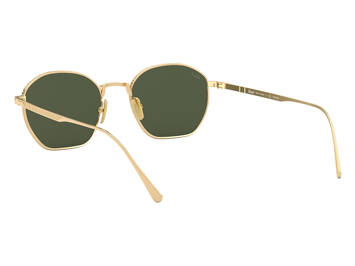 2022年春夏 PERSOL Men's PO2422SJ 106156 (49 Mm) Sunglasses, Gold ...