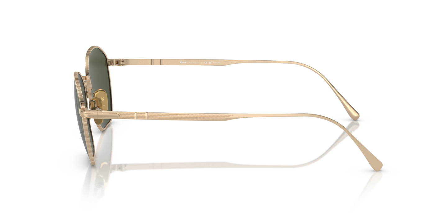 Persol Gold Sunglasses | Glasses.com® | Free Shipping