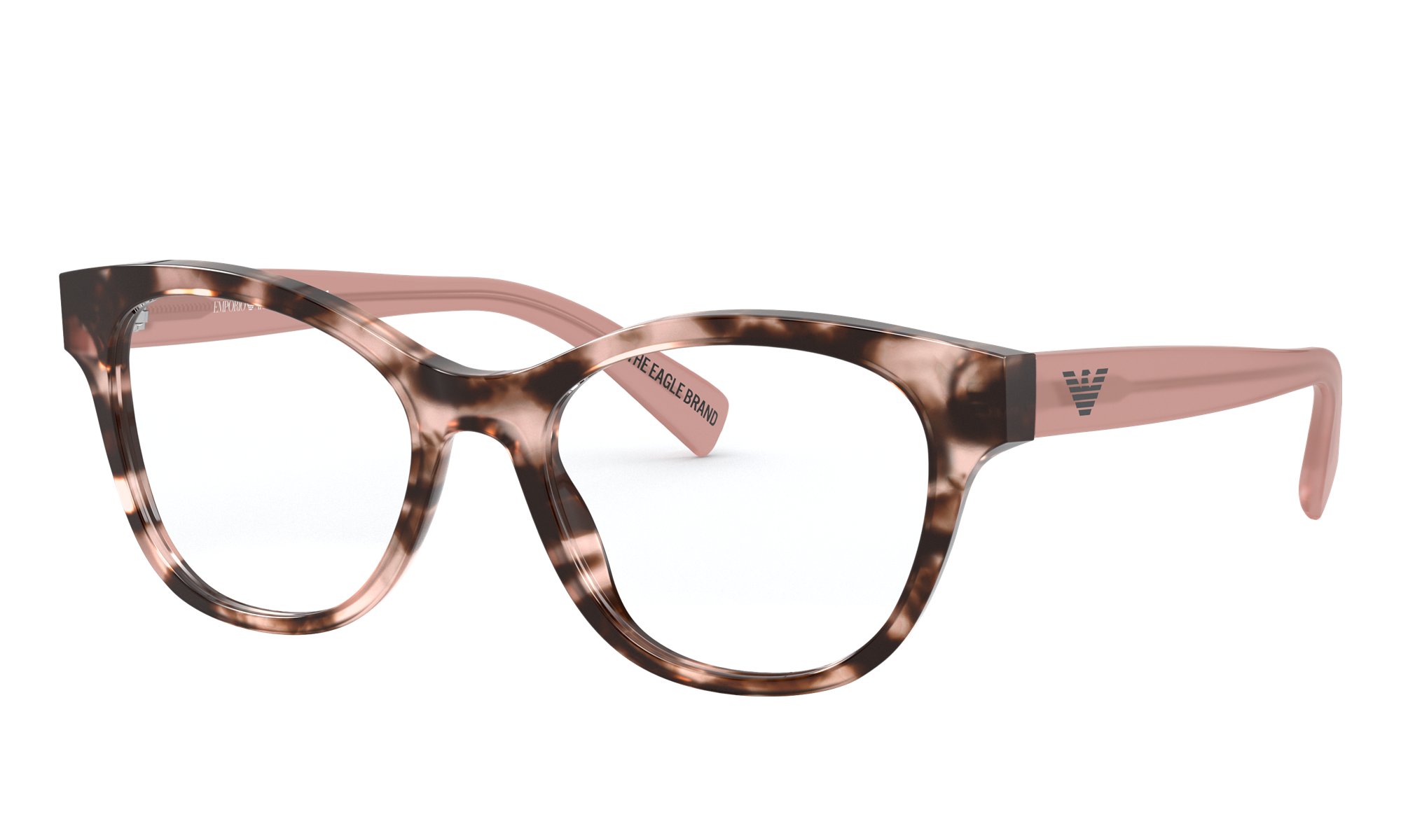 armani exchange glasses pink