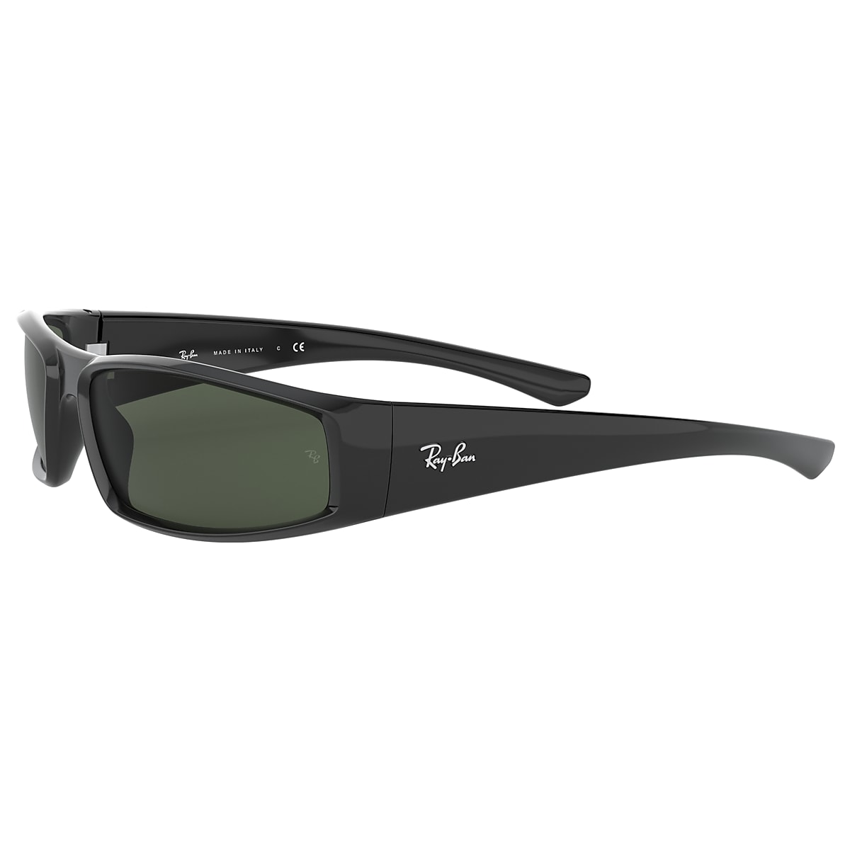 Ray-Ban RB4335 サイズ58 Amazon.com: Ray-Ban Rb4335 Rectangular Sunglasses, Black