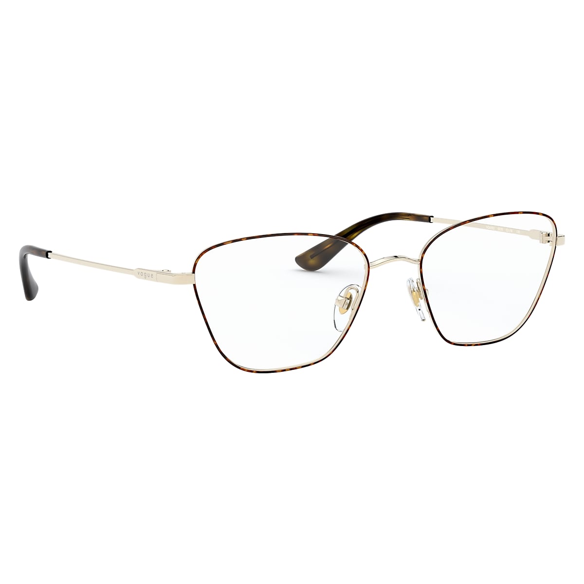 Vogue Eyewear Opal Light Peach Eyeglasses, ®