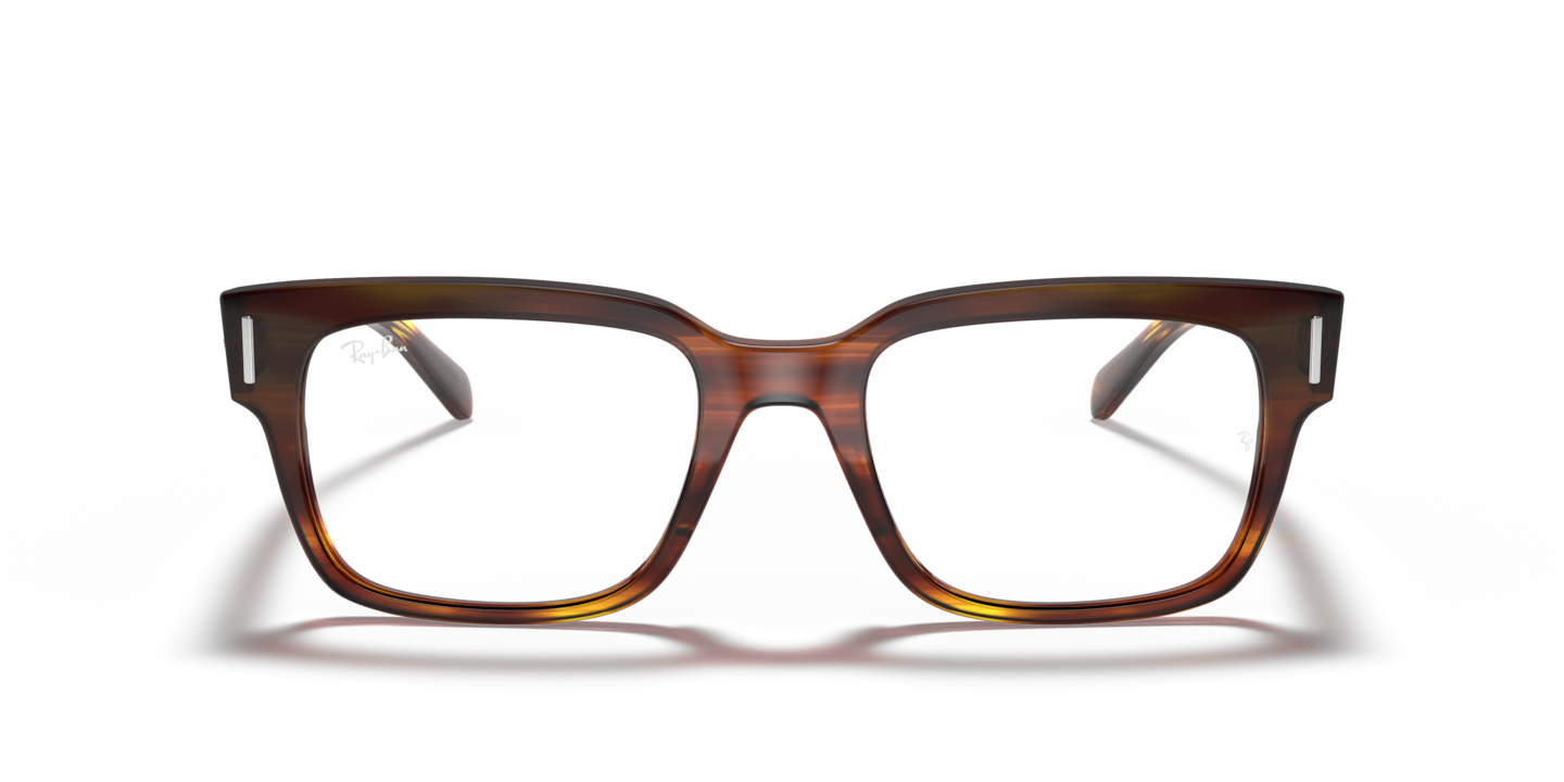 Ray-Ban Striped Red Eyeglasses | Glasses.com® | Shipping